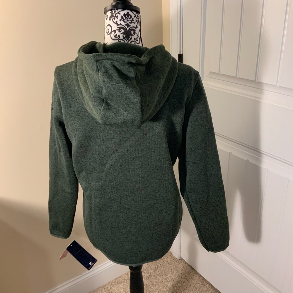 Reebok Green Zip-Up Hoodie NWT - Picture 5 of 9